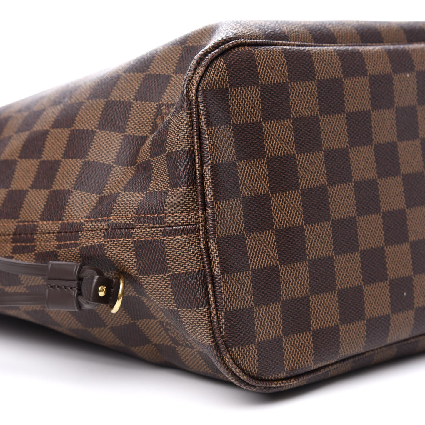 Damier Ebene Neo Neverfull MM Rose Ballerine