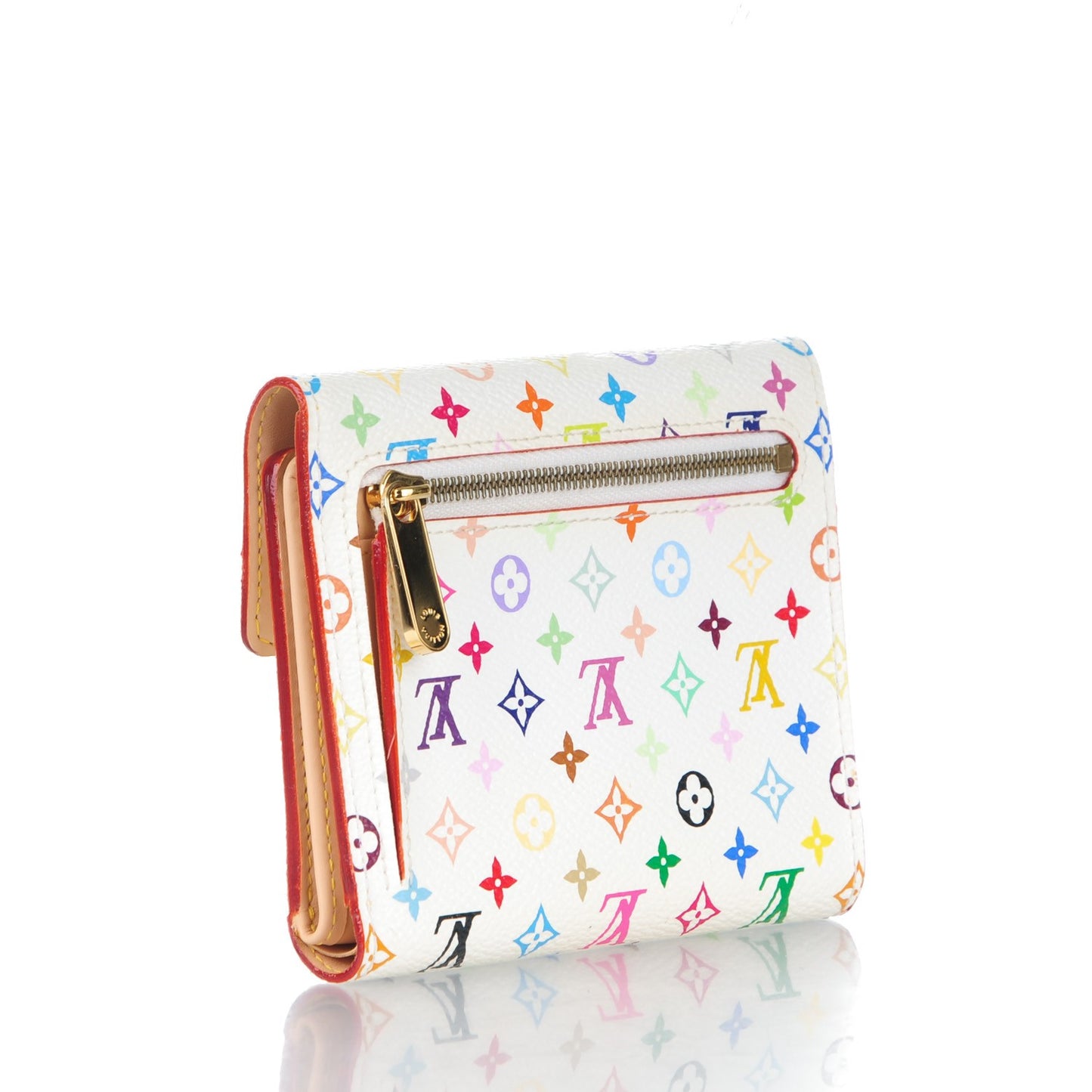 Monogram Multicolor Koala Wallet White