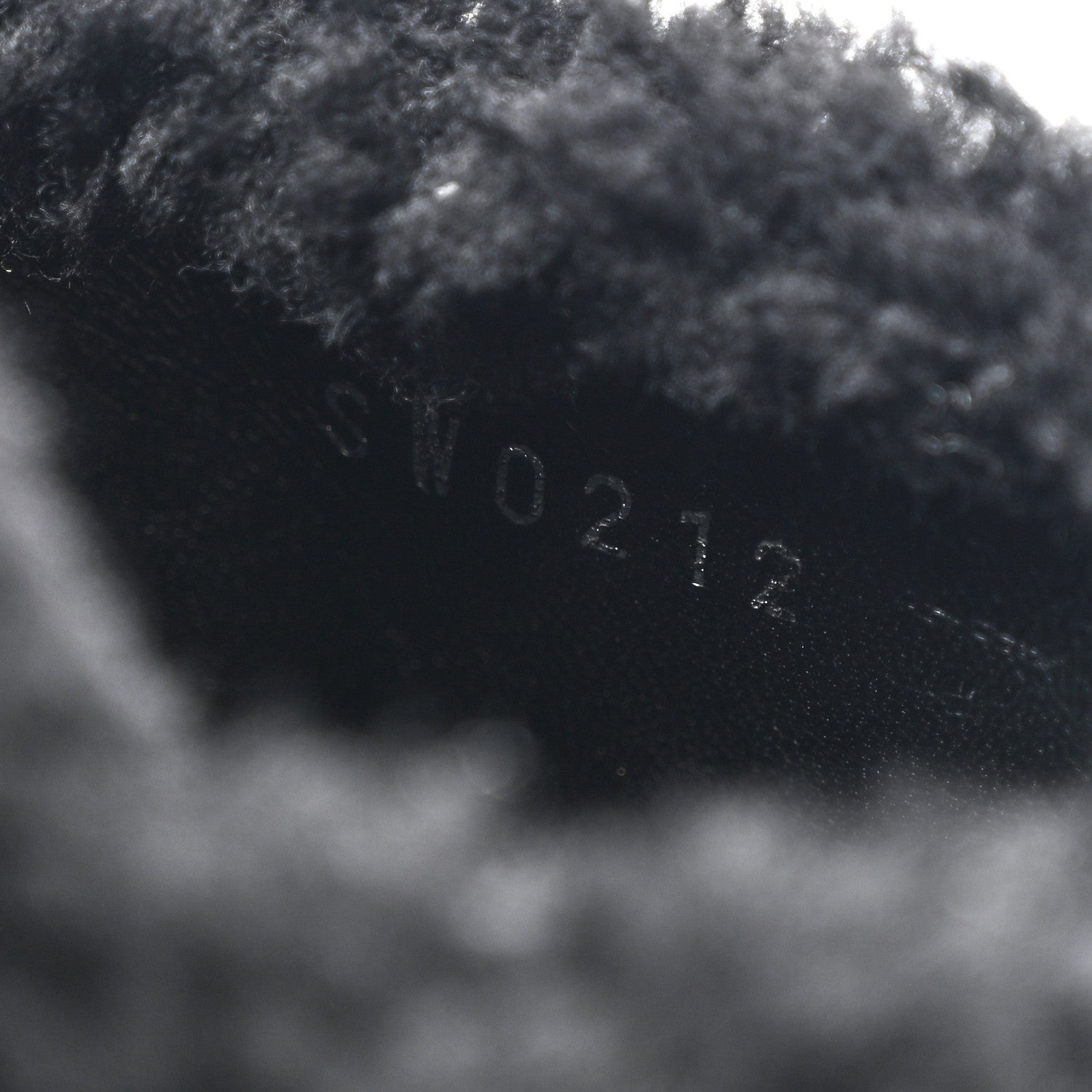 Louis Vuitton Shearling Magnetic Flat Mule 38 Black 8 of 8