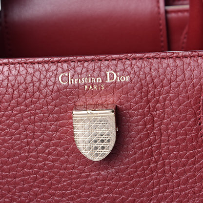 Christian Dior Grained Calfskin Mini Diorever Flap Dark Red 6 of 9