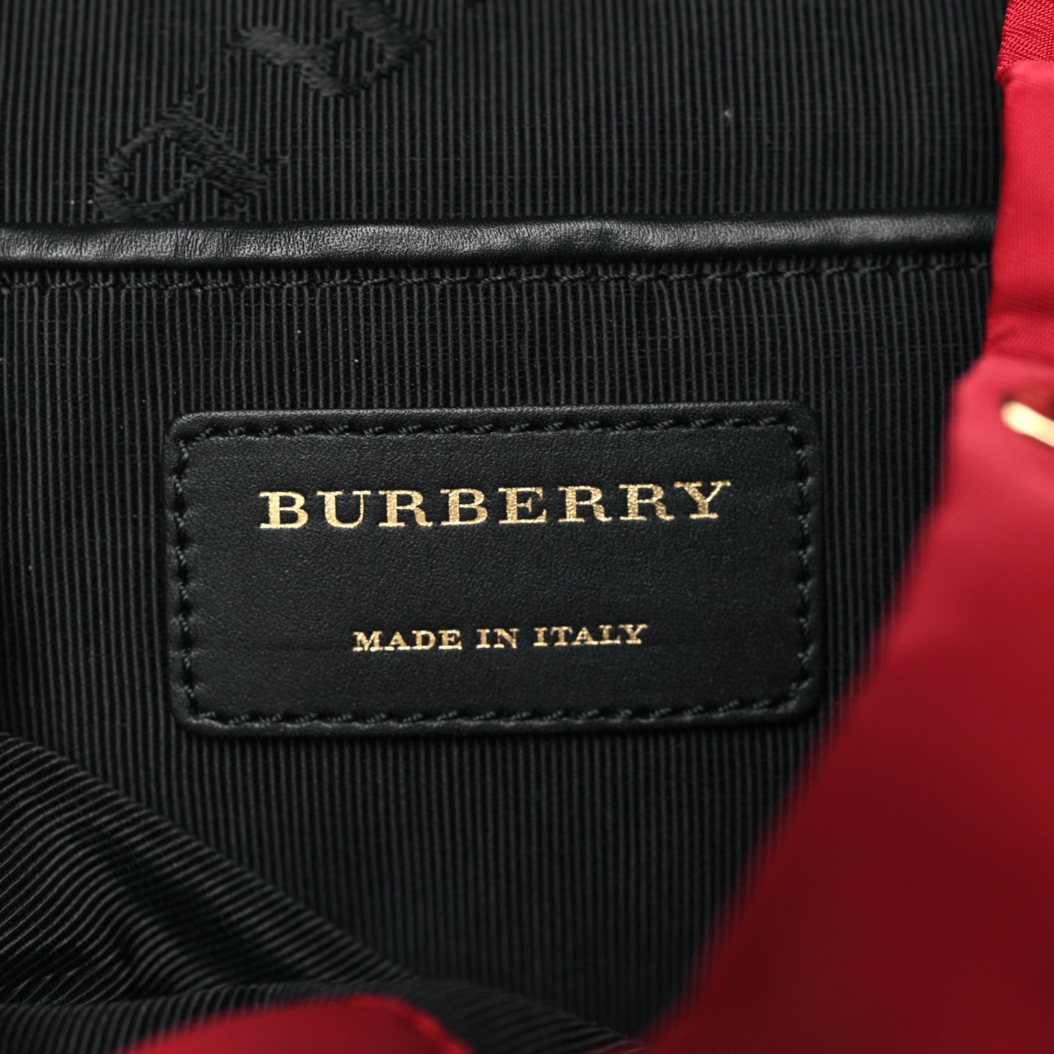 Burberry Nylon Small Rucksack Backpack Red 6 of 9