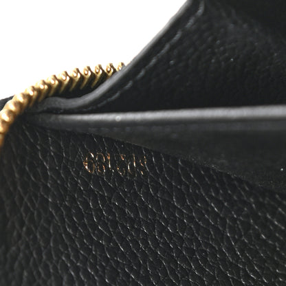 Louis Vuitton Empreinte Zippy Wallet Black 7 of 7
