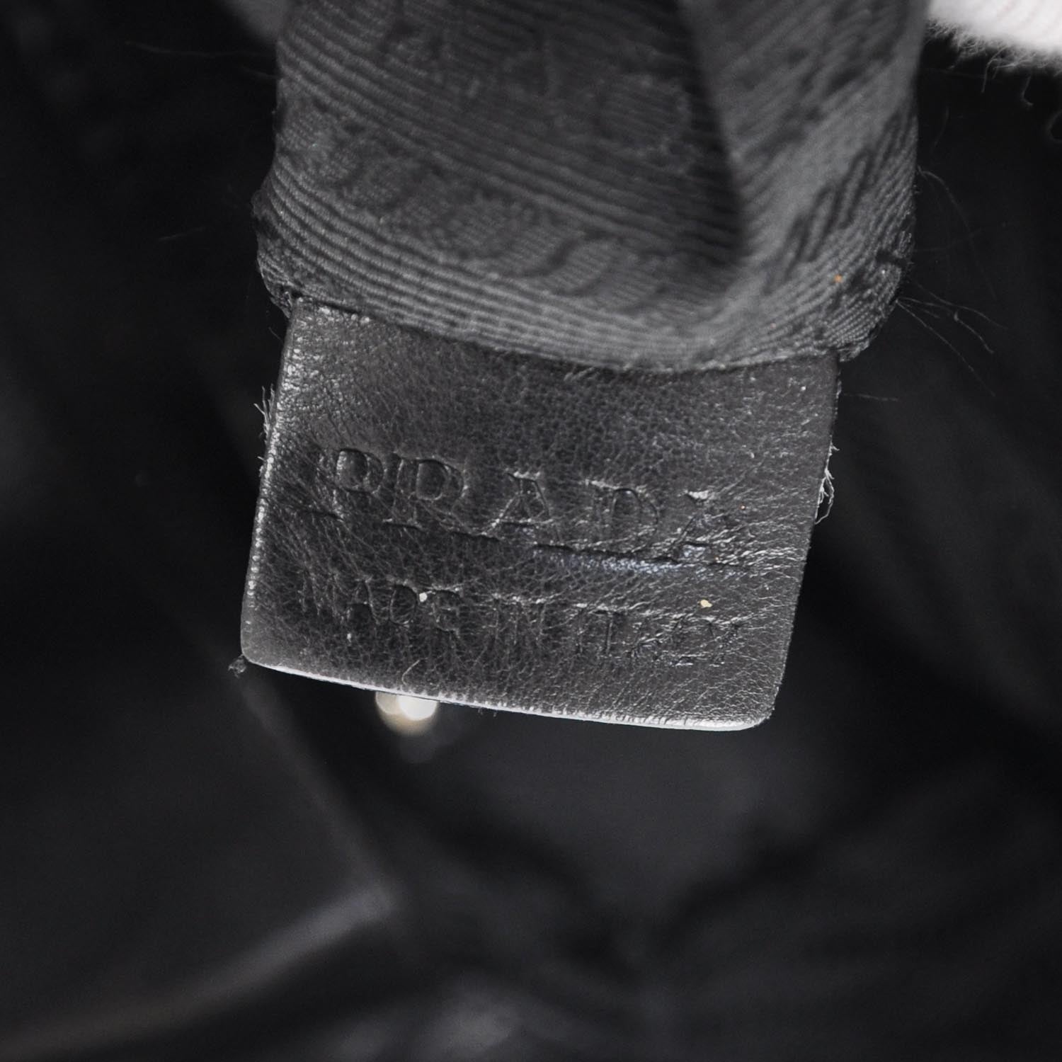 Prada Leather Large New Look Tote Black 10 of 10