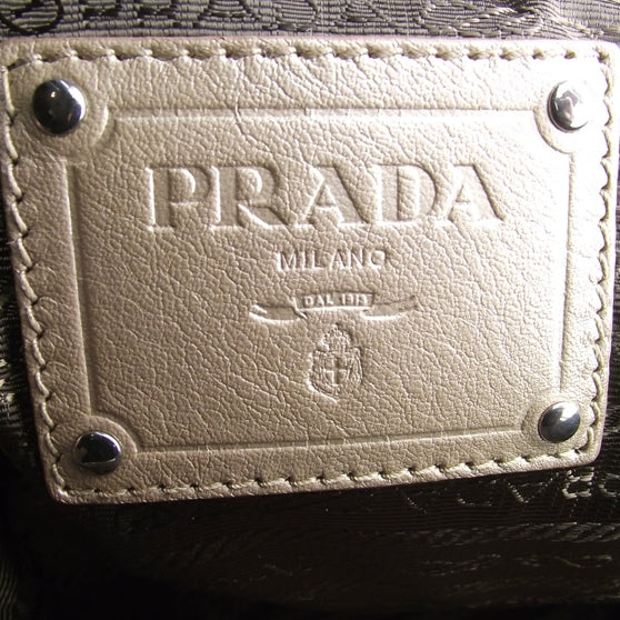 Leather Pleated Bauletto Champagne