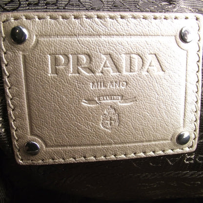 Prada Leather Pleated Bauletto Champagne 11 of 12