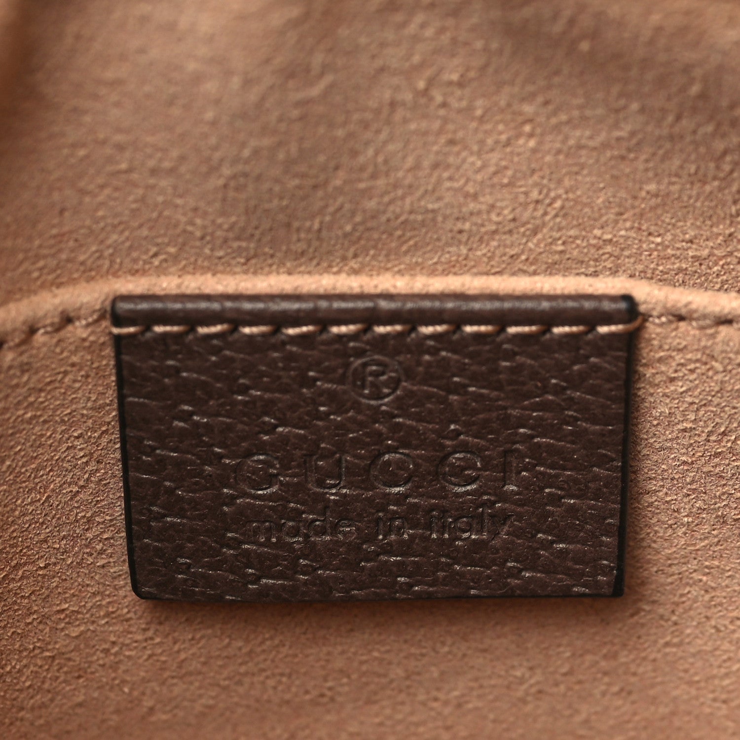 Gucci GG Supreme Monogram Web Mini Ophidia Shoulder Bag Brown 6 of 9