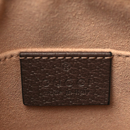 Gucci GG Supreme Monogram Web Mini Ophidia Shoulder Bag Brown 6 of 9