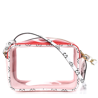 Louis Vuitton Monogram Giant Beach Pouch Rouge 1 of 7