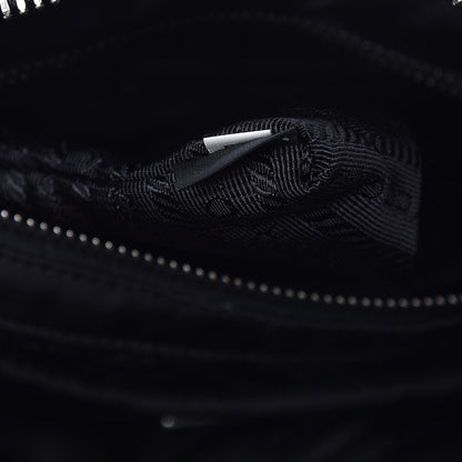 Prada Nylon Tessuto Quilted Bowler Black 8 of 10