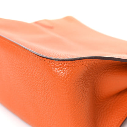 Hermes Taurillon Clemence Jypsiere 28 Orange 12 of 12