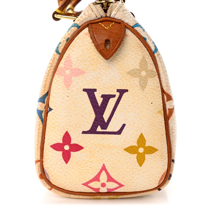 Louis Vuitton Monogram Multicolor Mini Sac HL Speedy White 14 of 18