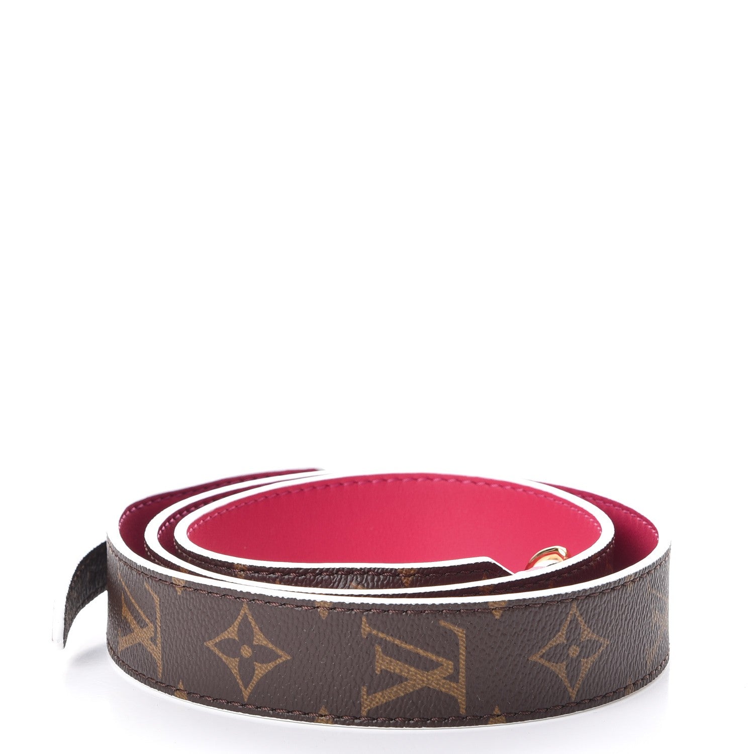 Louis Vuitton Monogram Bandouliere Shoulder Strap XL Hot Pink 2 of 9