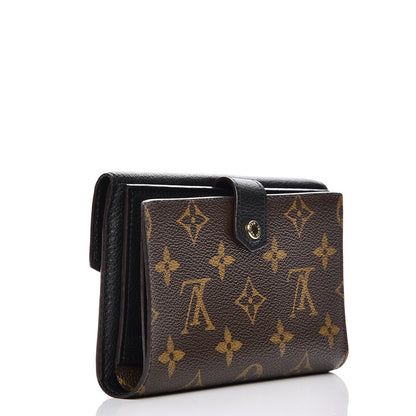 Louis Vuitton Monogram Pallas Compact Wallet Black 3 of 8