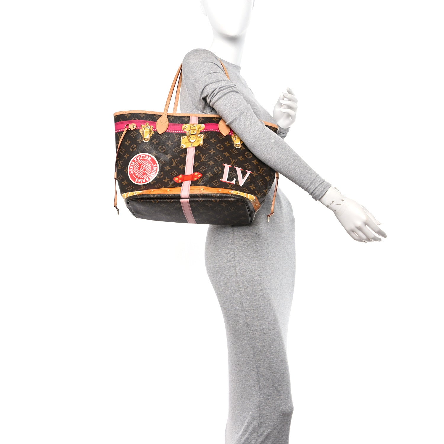 Louis Vuitton Monogram Summer Trunks Neo Neverfull MM 2 of 16