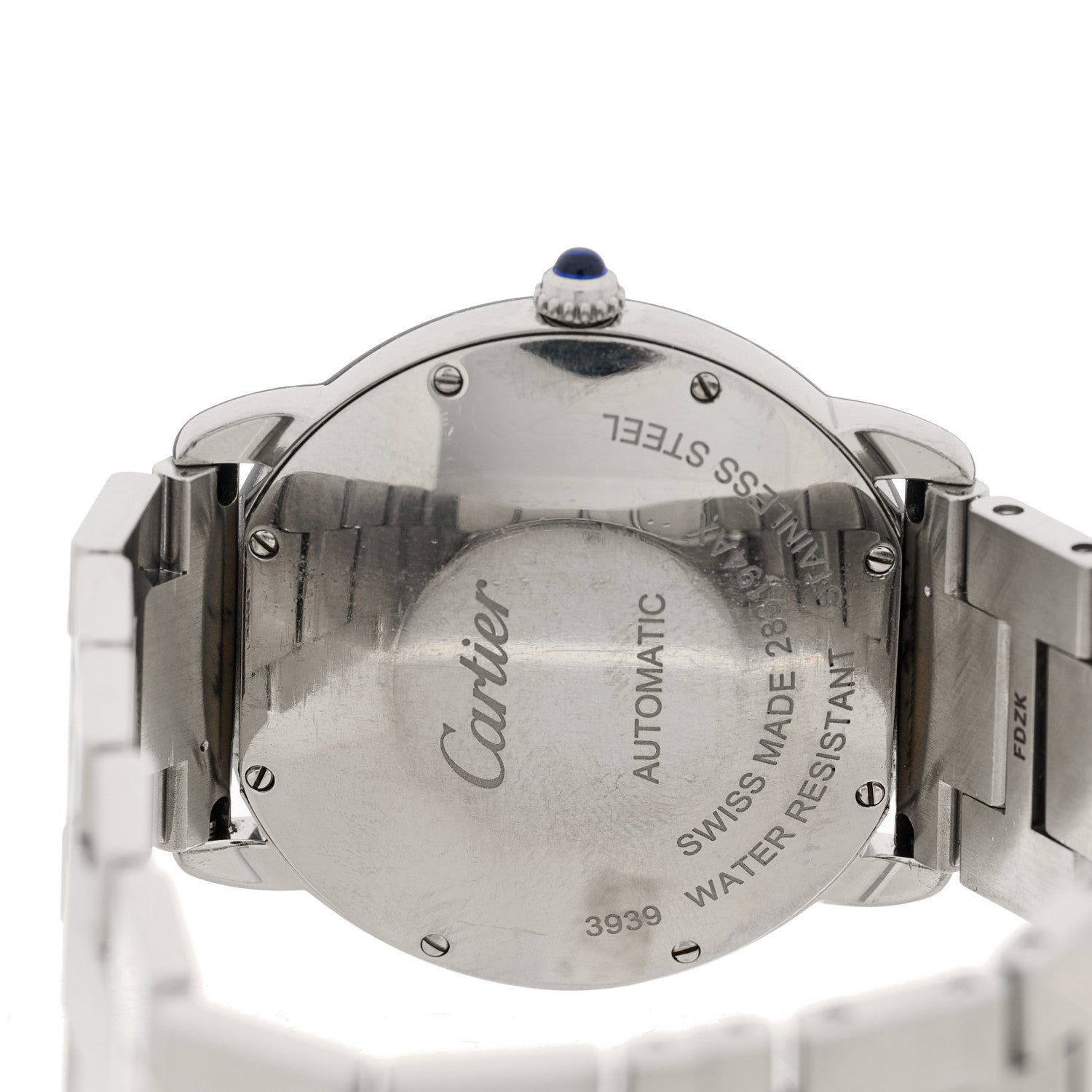 Cartier Stainless Steel 36mm Ronde Solo Automatic Watch 4 of 5