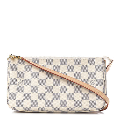 Louis Vuitton Damier Azur Pochette Accessories NM 1 of 9