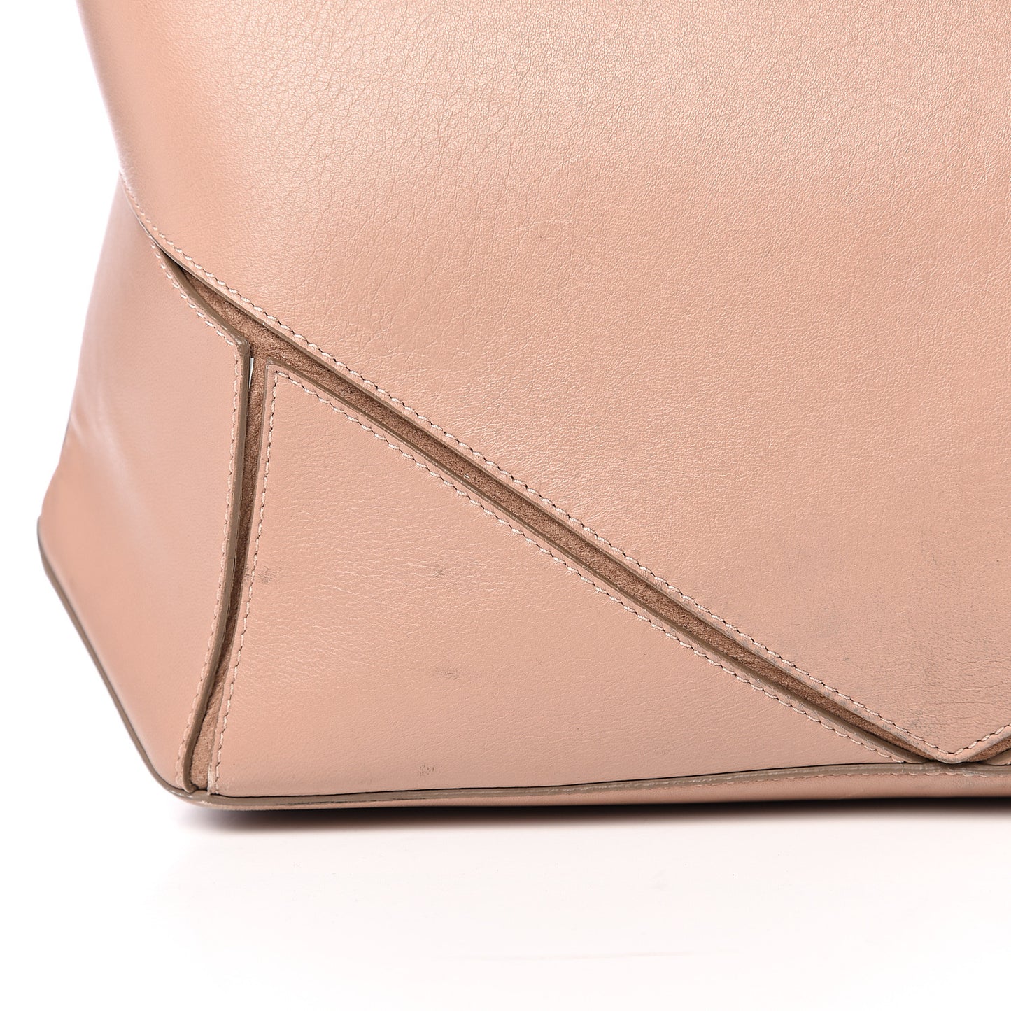 Nappa Medium Easy Tote Pale Pink