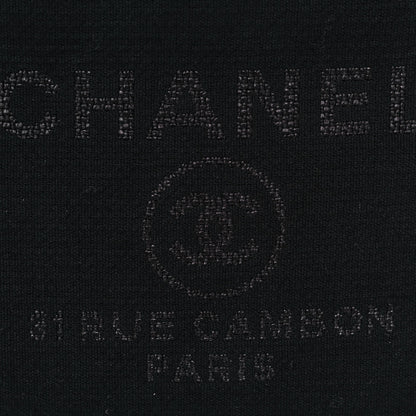Chanel Mixed Fibers Small Deauville Tote Black 9 of 13