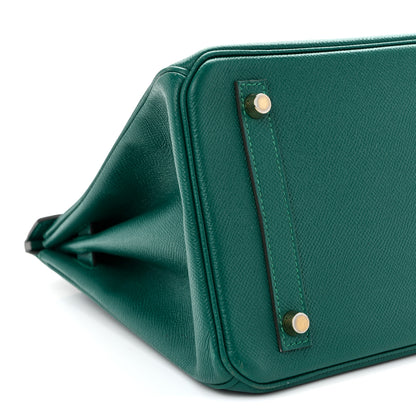 Hermes Epsom Birkin 30 Malachite 9 of 19