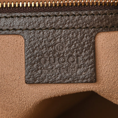 Gucci GG Supreme Monogram Web Medium Ophidia Tote Bag Brown 6 of 10