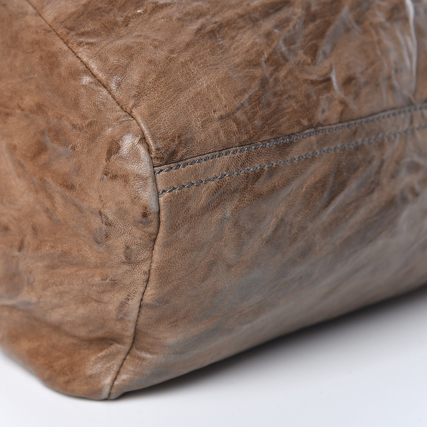 Tumbled Sheepskin Small Pandora Brown