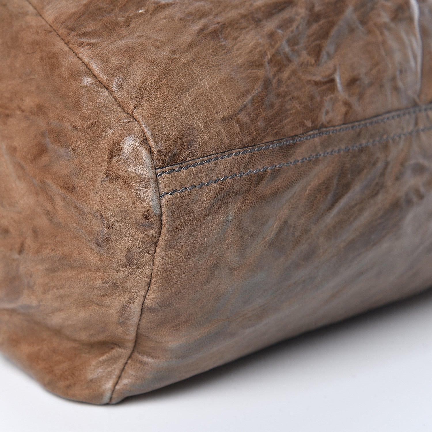 Givenchy Tumbled Sheepskin Small Pandora Brown 9 of 19