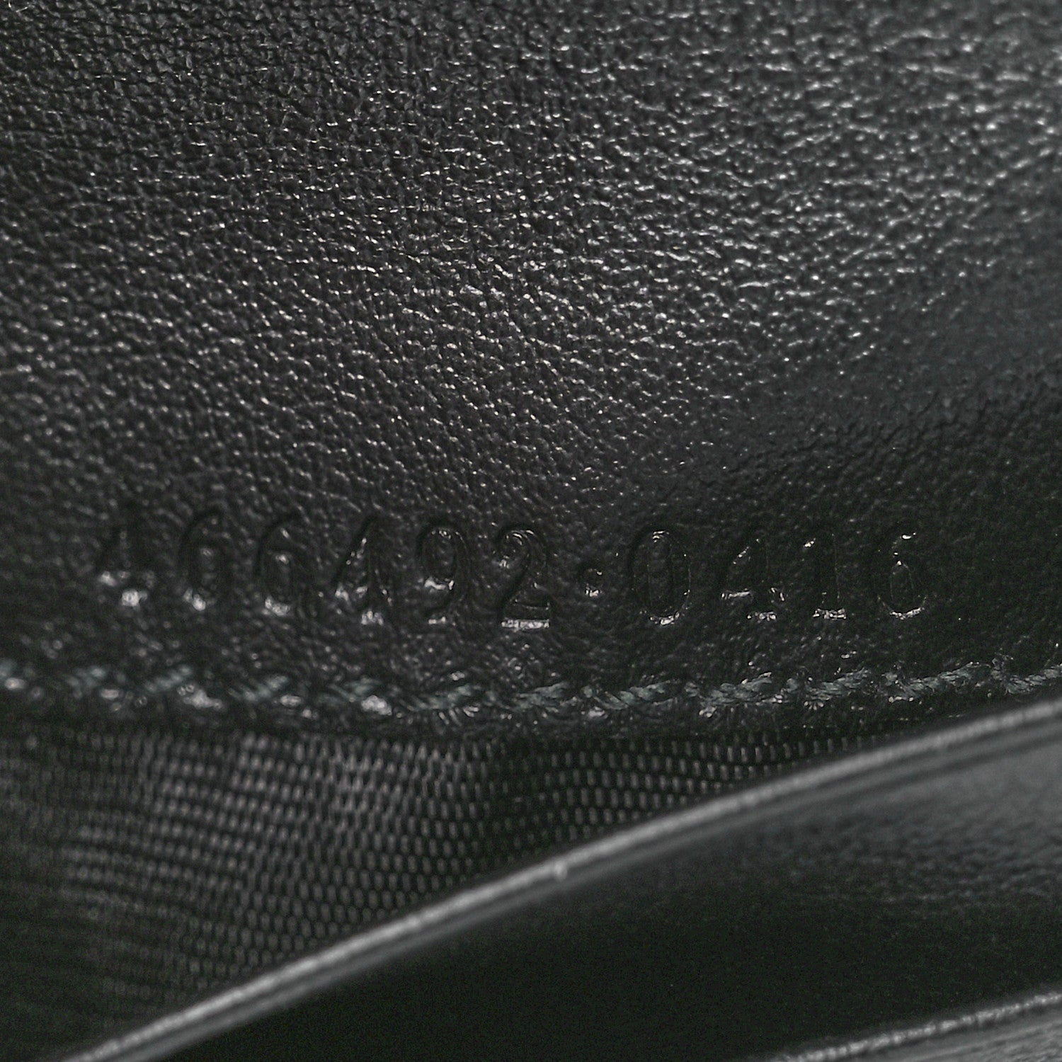 Gucci Calfskin Matelasse GG Marmont Card Case Wallet Black 7 of 12
