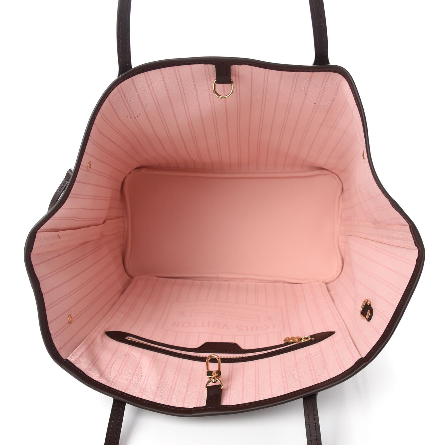 Damier Ebene Neo Neverfull MM Rose Ballerine