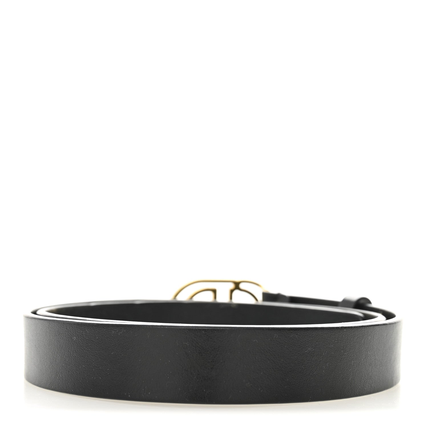 Christian Dior Calfskin 30 Montaigne Cut-Out CD Belt 85 34 Black 2 of 6