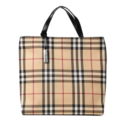 Burberry House Check Medium Tote Black 1 of 5