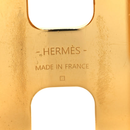 Hermes Box Olympe Cuff Bracelet Black 4 of 4