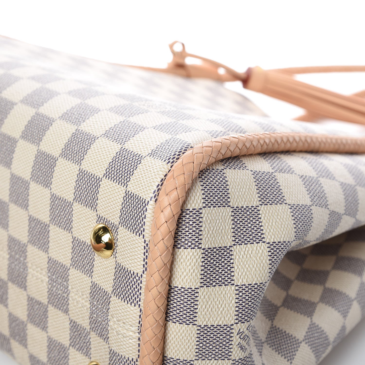 Louis Vuitton Damier Azur Propriano Rose Ballerine 6 of 11