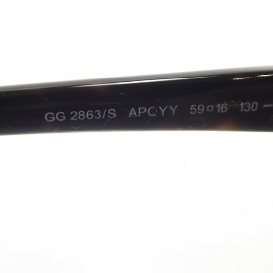 Gucci GG Sunglasses GG 2863S Havana Brown 8 of 9