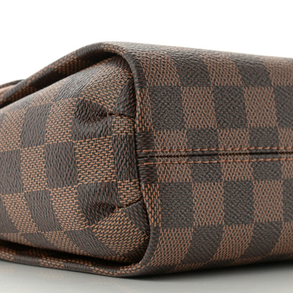 Louis Vuitton Damier Ebene Braided Croisette Cream Pink 8 of 9