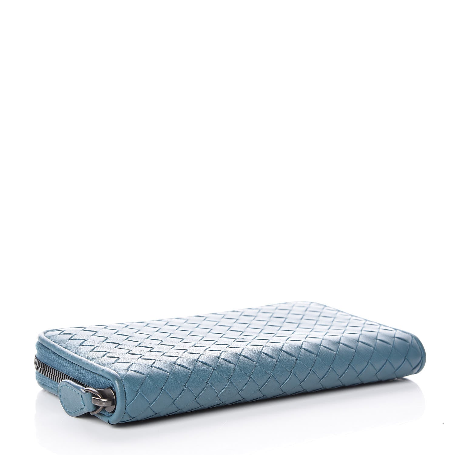 Bottega Veneta Nappa Intrecciato Zip Around Wallet Canard 4 of 13