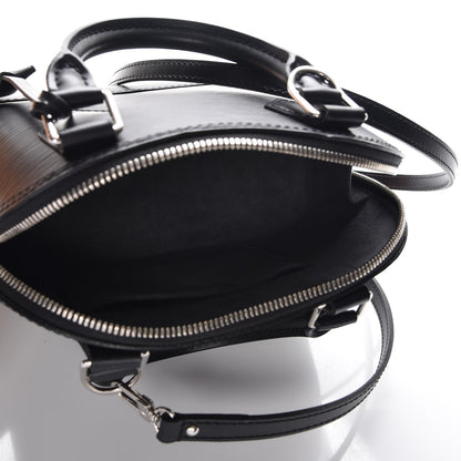 Louis Vuitton Epi Alma BB Black 6 of 8