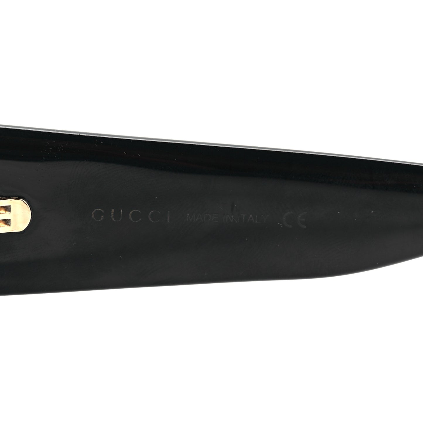 Acetate Square Frame Sunglasses GG0142SA Black