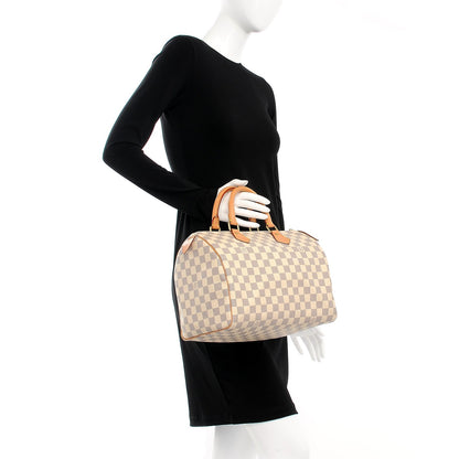 Louis Vuitton Damier Azur Speedy 30 2 of 7