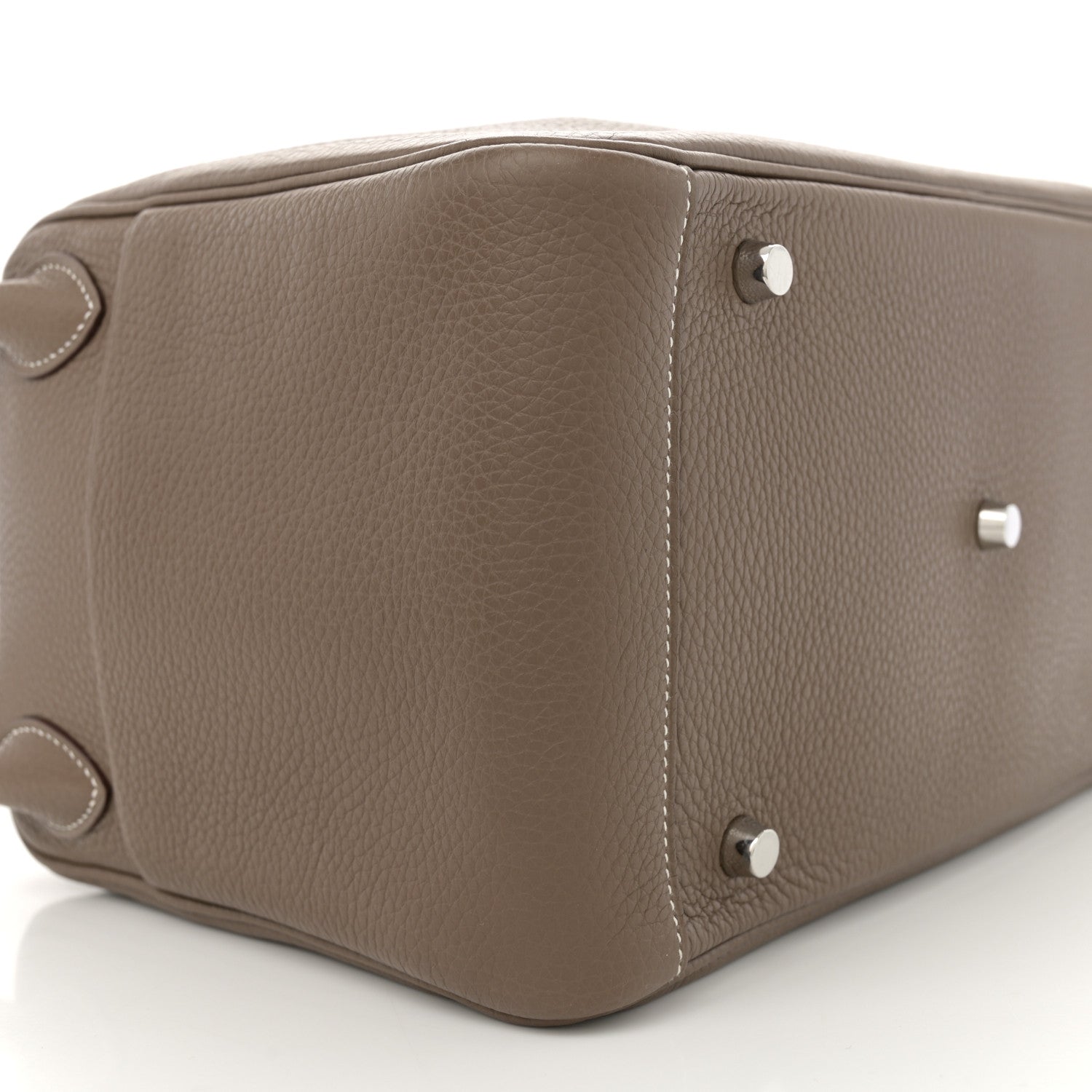 Hermes Taurillon Clemence Lindy 30 Etoupe 9 of 10