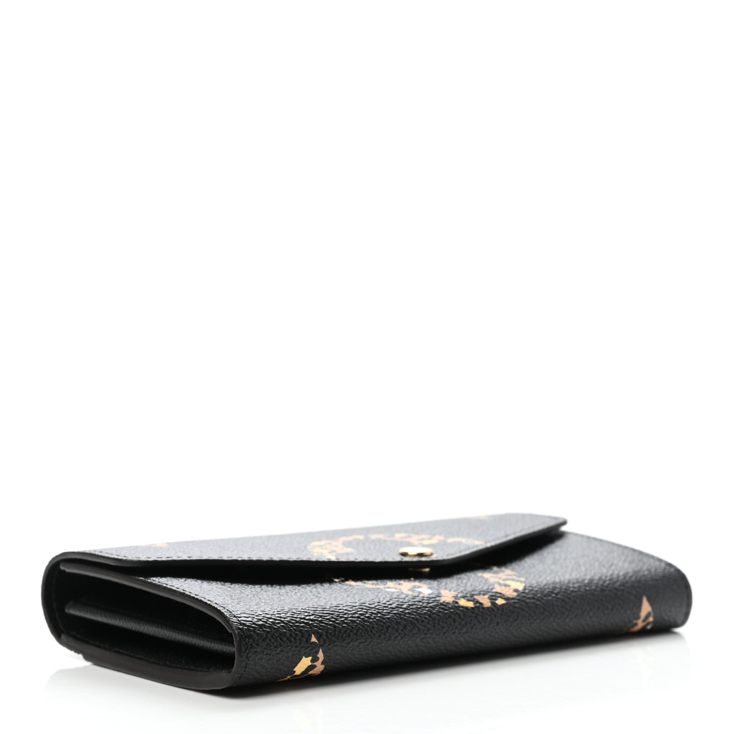 Louis Vuitton Monogram Giant Jungle Sarah Wallet Black 4 of 7