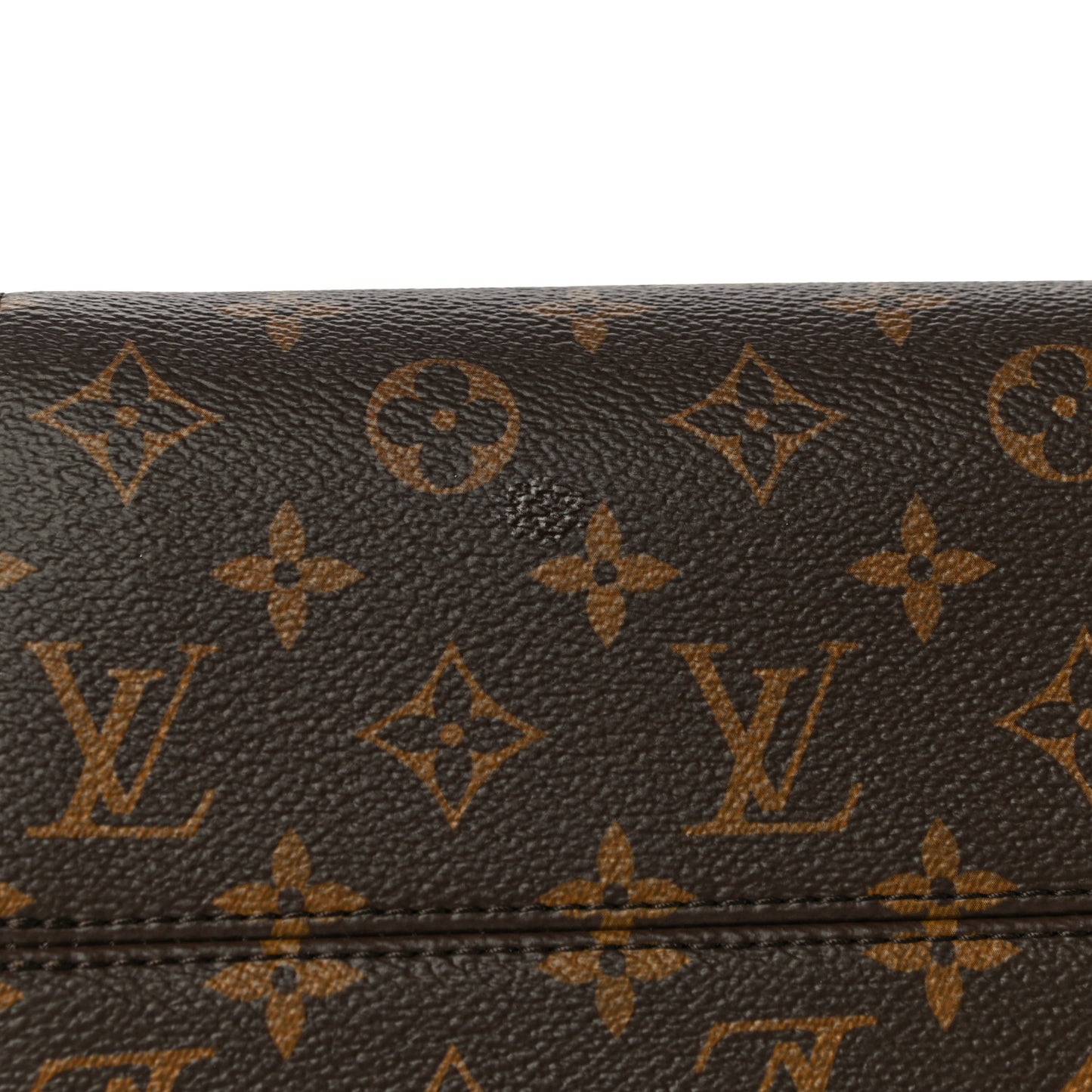 Calfskin Monogram Fold Tote PM Cream Khaki Black