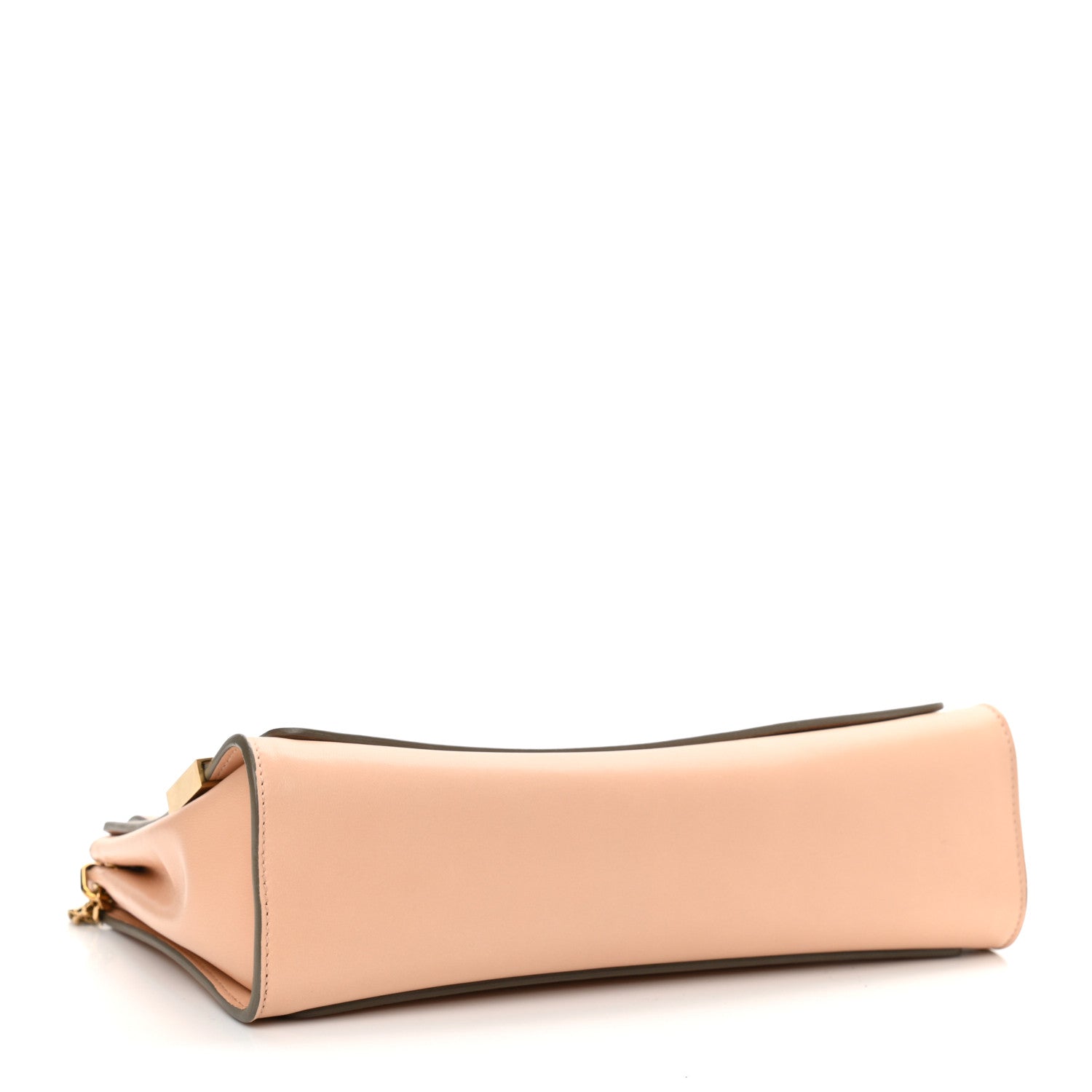 Chloe Lambskin Medium Elle Chain Clutch Nude 4 of 11
