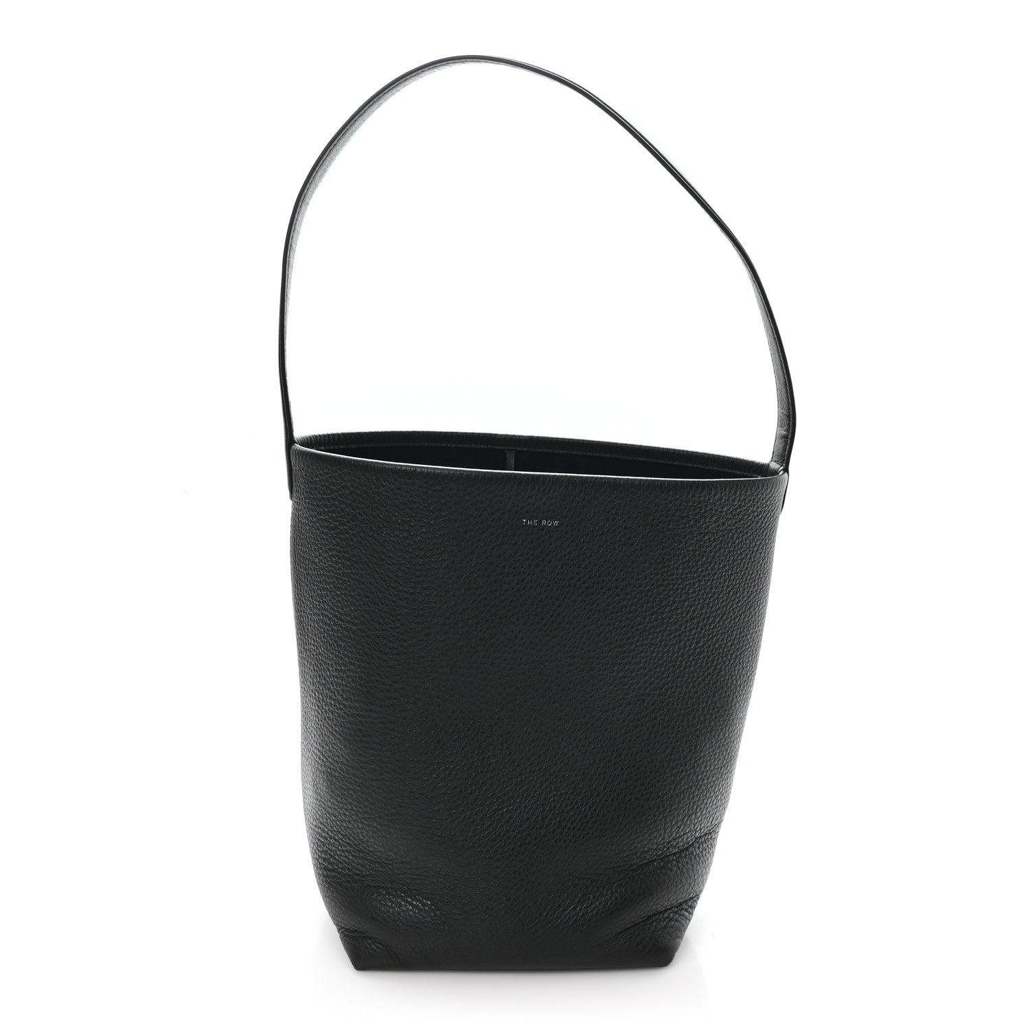 The Row Grained Calfskin Medium N/S Park Tote Black 1 of 9