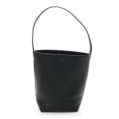 The Row Grained Calfskin Medium N/S Park Tote Black 1 of 9