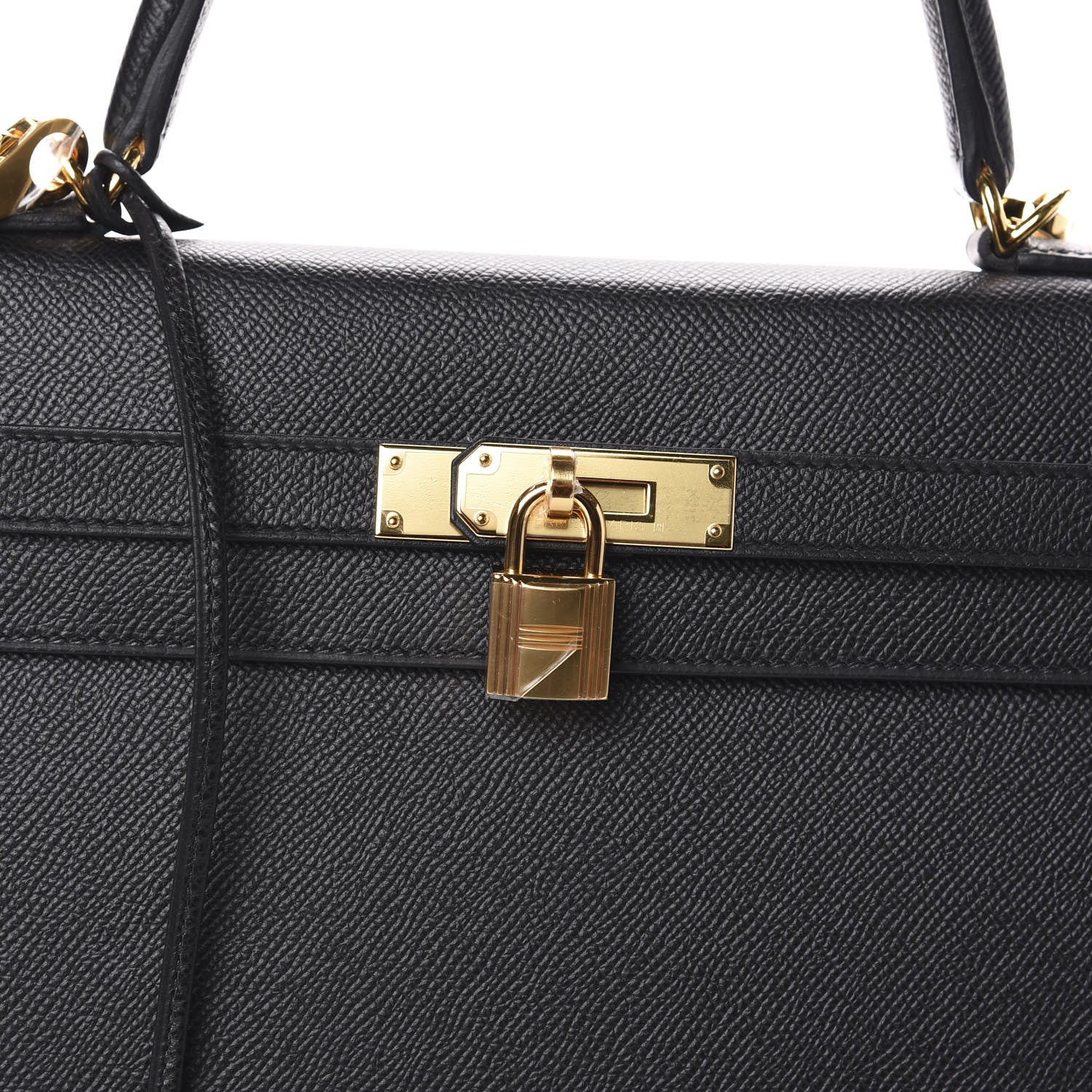 Hermes Epsom Kelly Sellier 35 Black 23 of 32