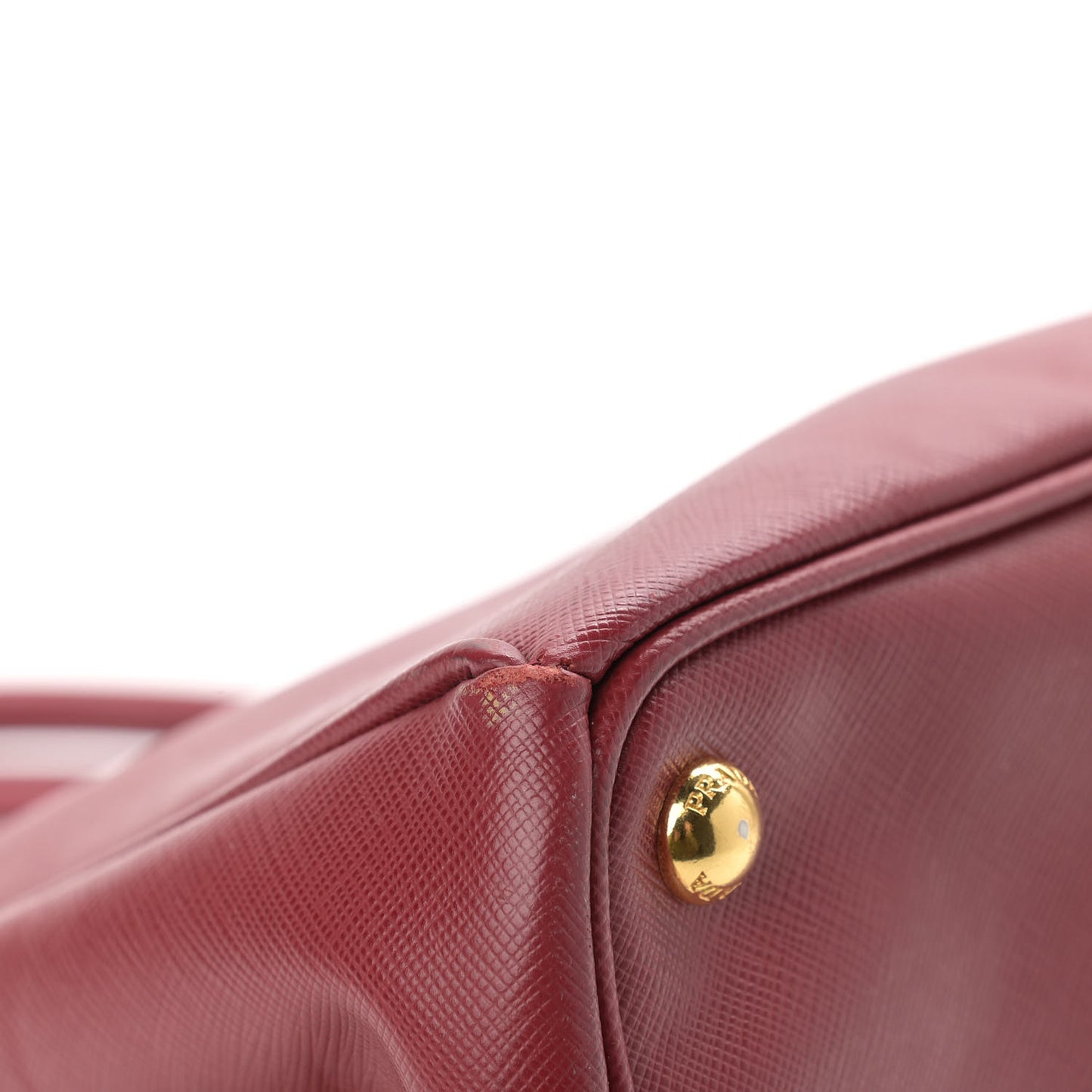 Saffiano Lux Large Tote Cherry