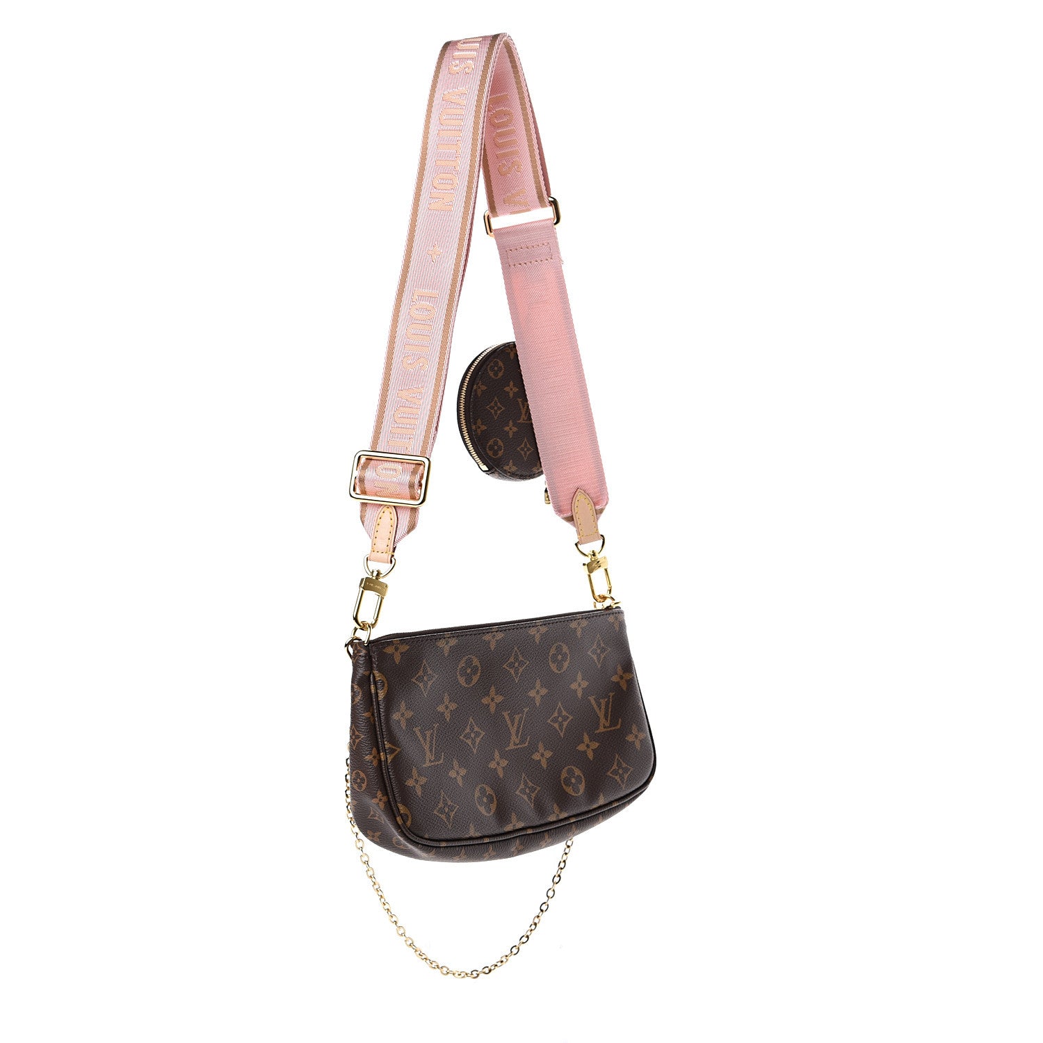 Louis Vuitton Monogram Multi Pochette Accessories Rose Clair 2 of 12