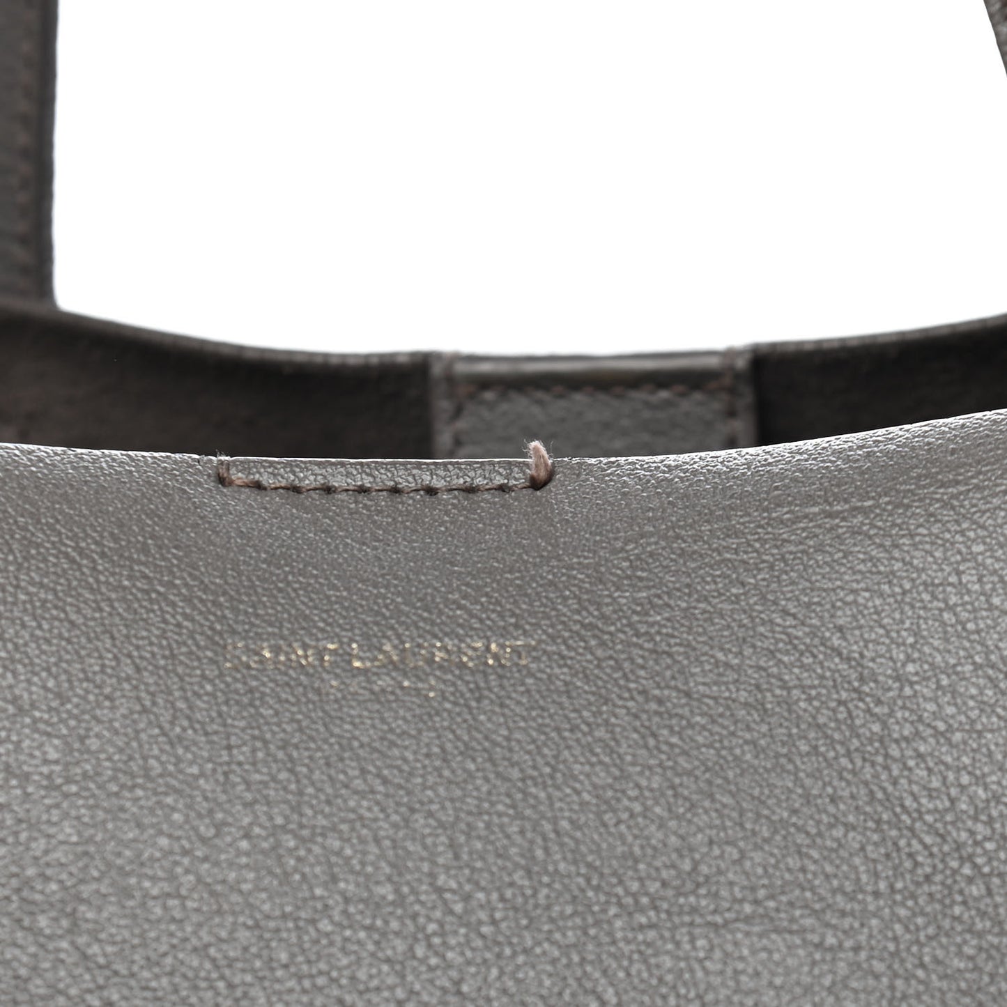 Calfskin Large Shopping Tote Fog