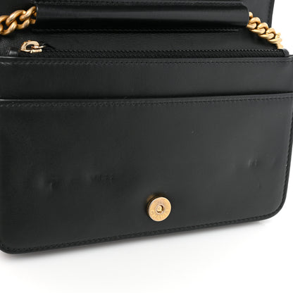Chanel Caviar Quilted Boy Clutch With Chain Black 13 of 14