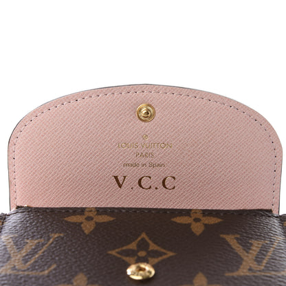 Louis Vuitton Monogram Rosalie Coin Purse Rose Ballerine 6 of 8